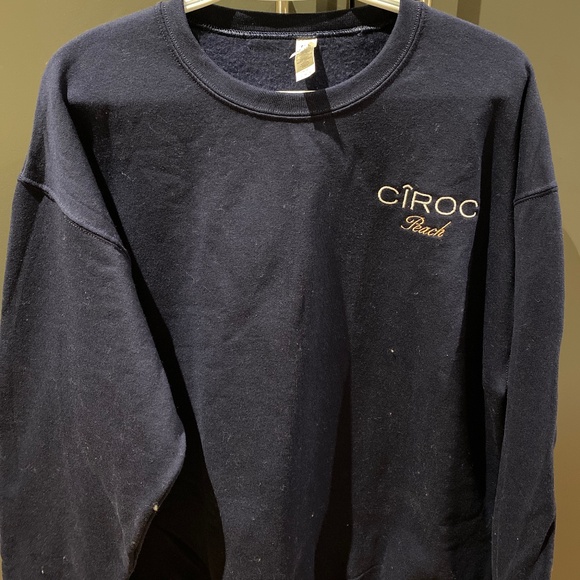 “Ciroc Peach” Embroidered Crewneck - Picture 1 of 3